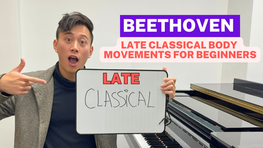 Beethoven & Late Classical piano body movement for beginners