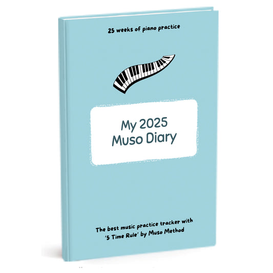 Muso PIANO Diary: Track & Color Your Daily Practice!