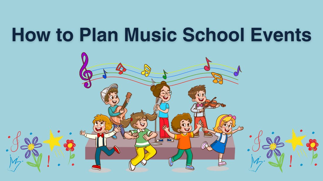 How to Plan Music School Events